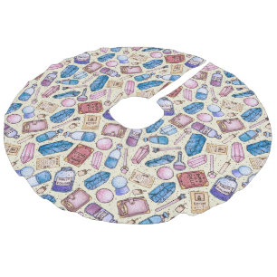 Saia Para Árvore De Natal De Linho Falso Wonders Tree Skirt