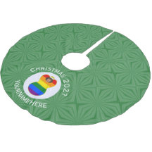 Anjo de Pele Morena Orgulho Gay Natal Bandeira Pes