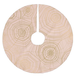 Saia Para Árvore De Natal De Poliéster Aranha de Pastel: Padrão de Dia das Bruxas.