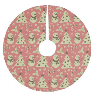 Saia Para Árvore De Natal De Poliéster Árvores de Natal holandesas