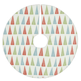 Saia Para Árvore De Natal De Poliéster Árvores de Natal Modernas do Século Médio Padrão