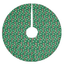 Bengala de Açúcar Vermelho e Verde Peppermint Nata
