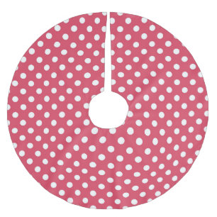 SAIA PARA ÁRVORE DE NATAL DE POLIÉSTER BOLINHAS