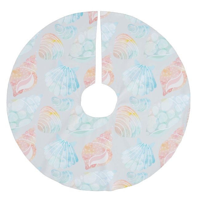 Saia Para Árvore De Natal De Poliéster Camada de Água-Vedante (Frente)