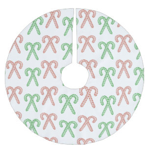 Saia Para Árvore De Natal De Poliéster Camada doce/saia-da-árvore de poliéster escovado c