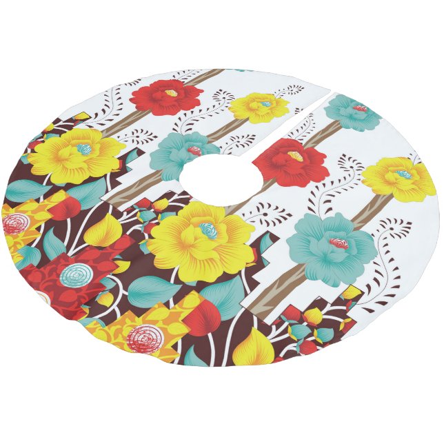 Saia Para Árvore De Natal De Poliéster Camisa (Inclinado)