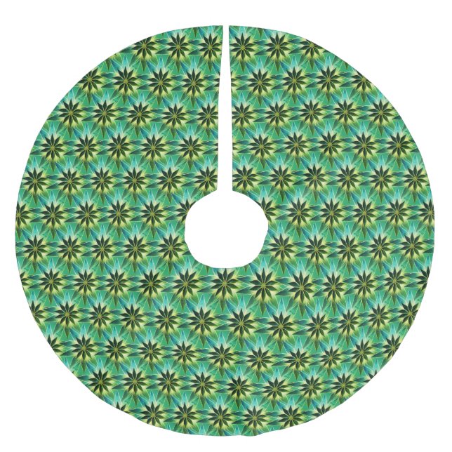 Saia Para Árvore De Natal De Poliéster Camisa de árvore STARBRIGHT (Frente)