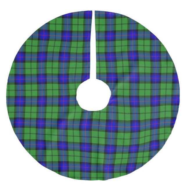 Saia Para Árvore De Natal De Poliéster Camisa de Natal Armstrong (Frente)