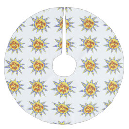 Saia Para Árvore De Natal De Poliéster Camisa De Natal Dala Horse Sueca