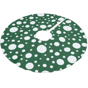 Saia Para Árvore De Natal De Poliéster Camisa verde