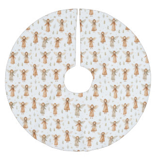 Saia Para Árvore De Natal De Poliéster Camisola de cor neutra do feirado de inverno