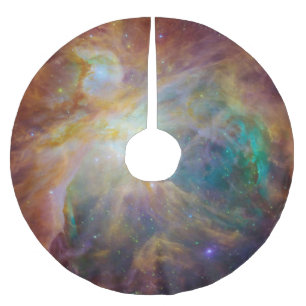 Saia Para Árvore De Natal De Poliéster Caos no Coração da Composite Spitzer Hubble de Ori