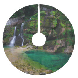 Saia Para Árvore De Natal De Poliéster Caudal imponente de Virje, Poster da Eslovênia