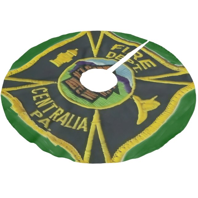 Saia Para Árvore De Natal De Poliéster Centralia PA, FD (Inclinado)