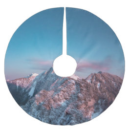 Saia Para Árvore De Natal De Poliéster Céu mágico sobre Storžič, Eslovênia