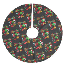 Saia Para Árvore De Natal De Poliéster Christmas