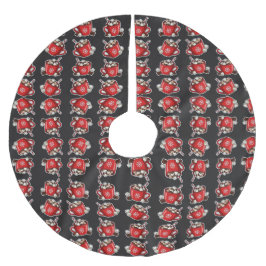 Saia Para Árvore De Natal De Poliéster Christmas