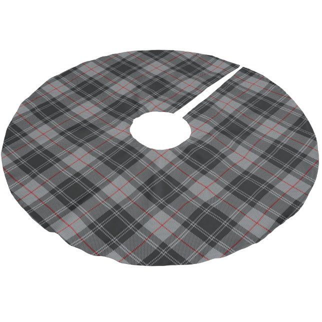 Saia Para Árvore De Natal De Poliéster Clã Moffat Tartan escocês (Inclinado)