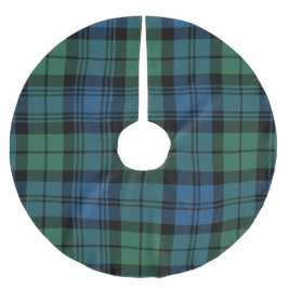 Saia Para Árvore De Natal De Poliéster Clã Xadrez Campbell Tartan Natal