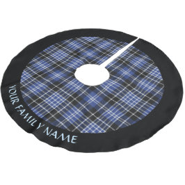 Saia Para Árvore De Natal De Poliéster Clan Clark Tartan