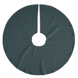 Saia Para Árvore De Natal De Poliéster Clan Malcolm Tartan Xadrez