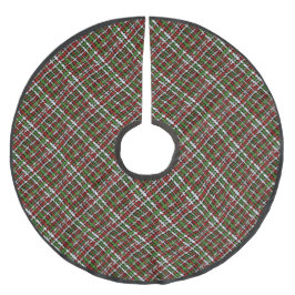 Saia Para Árvore De Natal De Poliéster Coloração de Natal - Coluna Gráfica Tecida Diagona