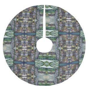 Saia Para Árvore De Natal De Poliéster Como Uma Imagem É Inimaginativa?