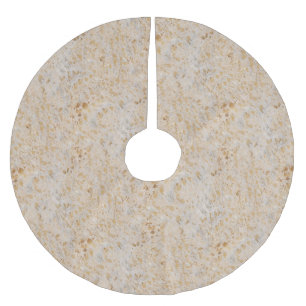 Saia Para Árvore De Natal De Poliéster Dourado Cowhide Metálico Ocidental Moderno Natal