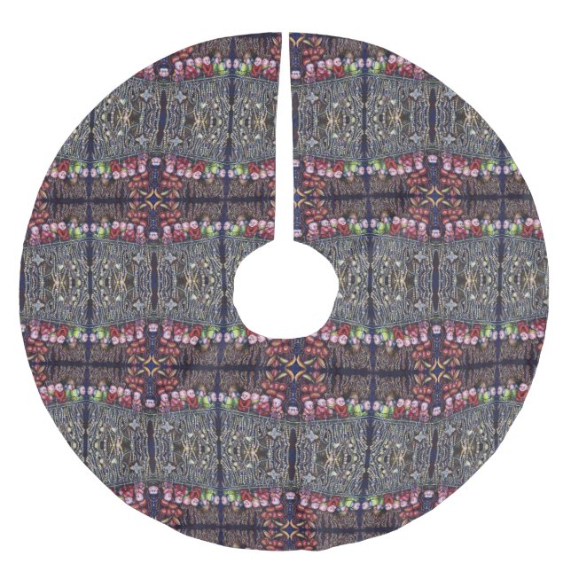 Saia Para Árvore De Natal De Poliéster Epitomize (Frente)