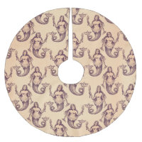 Feriado de Natal da Sereia Vintage