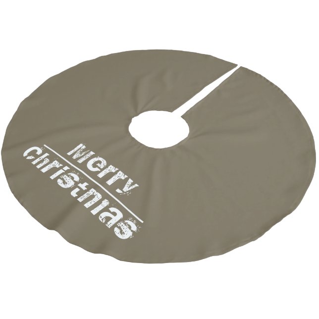 Saia Para Árvore De Natal De Poliéster Feriado de Natal Moderno (Inclinado)