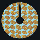 Saia Para Árvore De Natal De Poliéster Feriados Judeus Challah Bread Hanukkah Chanukah<br><div class="desc">A saia-árvore apresenta um marcador original ilustrativo de um pão de chalá. Perfeito para decoração de Hanukkah! Este design também está disponível em outros produtos. Não vê o que está procurando? Precisa de ajuda para a personalização? Entre em contato com Rebecca para ter algo projetado só para você.</div>