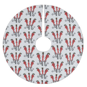 Saia Para Árvore De Natal De Poliéster Ferramentas engraçadas de monstro de wrench