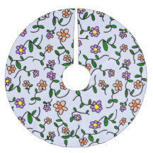 Flores Coloridas, Padrão Floral, Verde, Boho