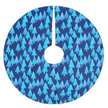 Flores de Natal modernas - azul de cobalto