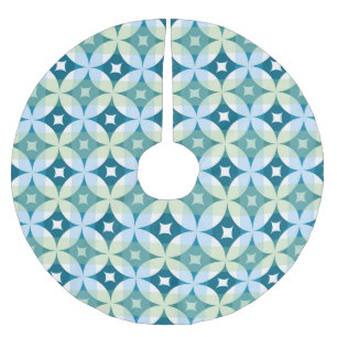 Saia Para Árvore De Natal De Poliéster Formas geométricas, papel de parede de abstrato.