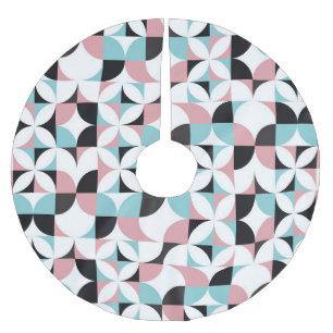 Saia Para Árvore De Natal De Poliéster Geometria minimalista, estilo escandinavo trabalho