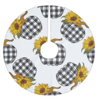 Girassóis, abóbora de xadrez, decoração de fazenda