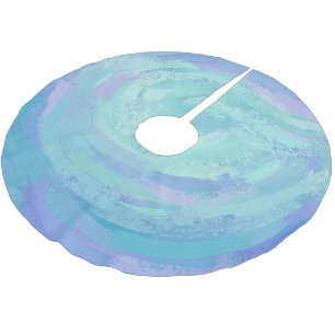 Saia Para Árvore De Natal De Poliéster Glaciar