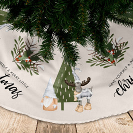 Saia Para Árvore De Natal De Poliéster Gnomo Nórdico Bonito Natal