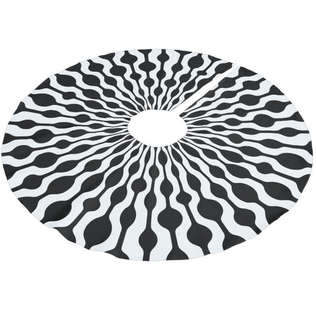 Saia Para Árvore De Natal De Poliéster Gotas do radial da modificação (Inclinado)