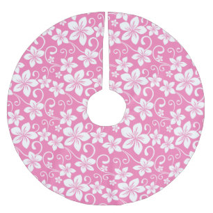 SAIA PARA ÁRVORE DE NATAL DE POLIÉSTER HAWAII AZUL (ROSA)
