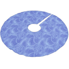 Saia Para Árvore De Natal De Poliéster Ice Fractal