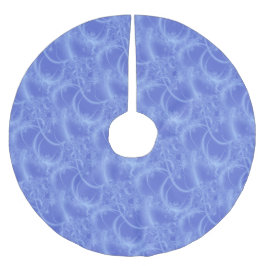 Saia Para Árvore De Natal De Poliéster Ice Fractal