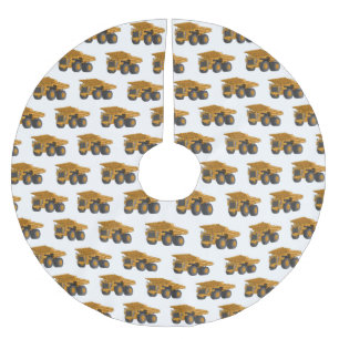 Saia Para Árvore De Natal De Poliéster Ilustração de desenho animado de caminhão Haul