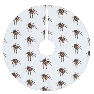 Saia Para Árvore De Natal De Poliéster Imagem do desenho de Tarantula