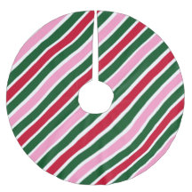 Listras de Bala de Natal Rosa Verde e Vermelha