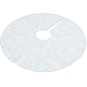 Saia Para Árvore De Natal De Poliéster Marble Faux