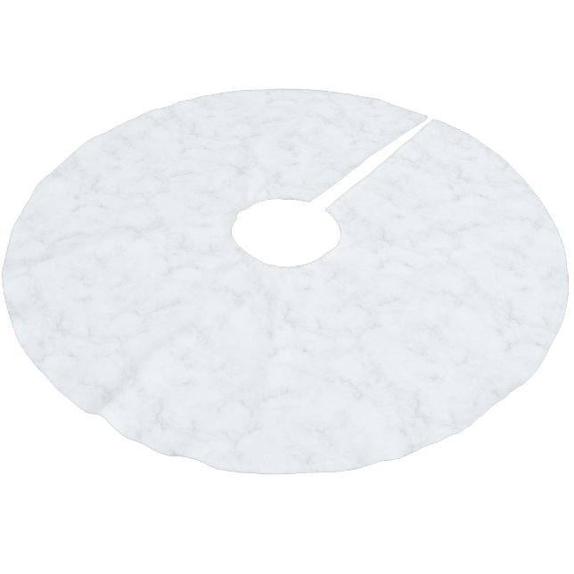 Saia Para Árvore De Natal De Poliéster Marble Faux (Inclinado)