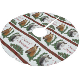 Saia Para Árvore De Natal De Poliéster Mare-y Christmas